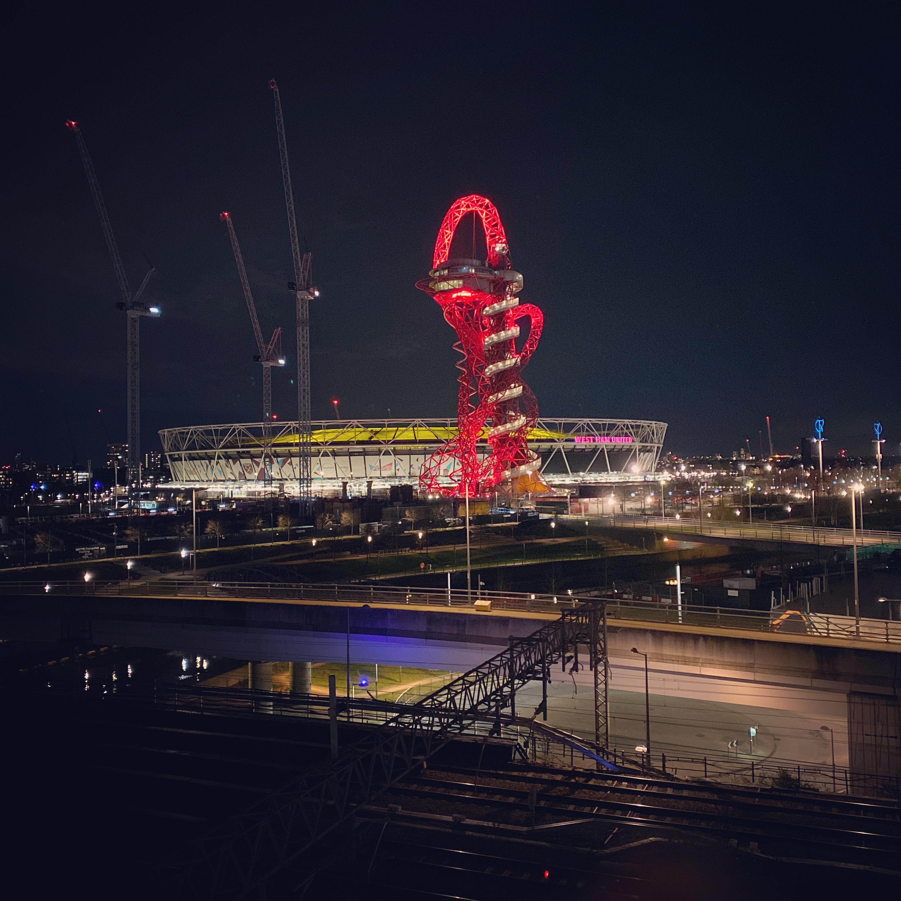 View from my balcony at Stratford