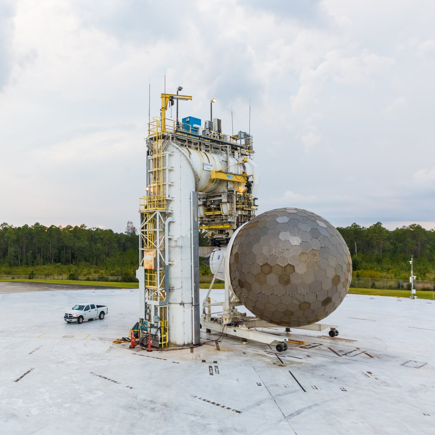 Noise testing facility at NASA's Stennis Space Center